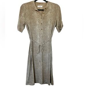 Calvin Klein Snake Print Dress